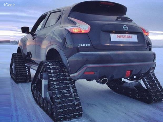 نیسان Juke، تانکی در برف!